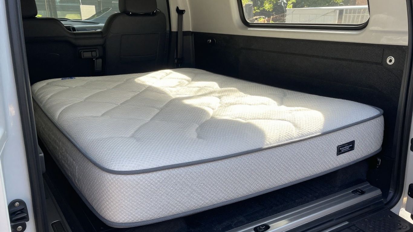 Custom truck sleeper cab mattress in South Africa.